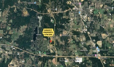 0 Farm to Market Road 849, Lindale, TX - AERIAL  map view - Image1