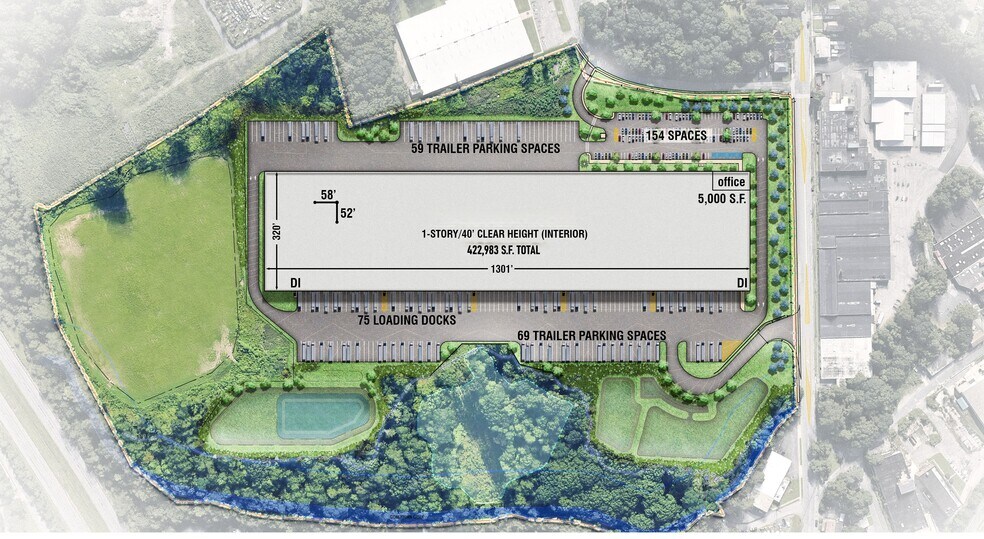 700 South Street St, Newburgh, NY for lease - Site Plan - Image 2 of 2