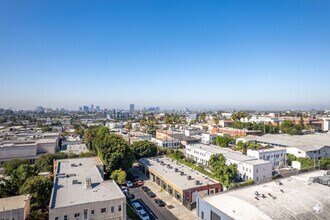 1005 N Madison Ave, Los Angeles, CA - Aerial map view