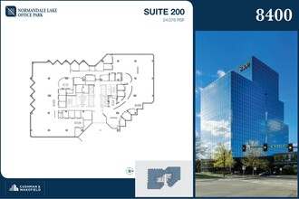 8000-8500 Normandale Lake Blvd, Bloomington, MN for lease Floor Plan- Image 1 of 1