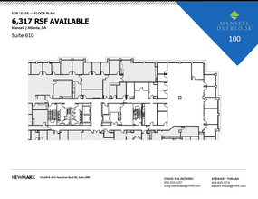 200 Mansell Ct E, Roswell, GA for lease Floor Plan- Image 1 of 1