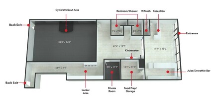 464 N Alafaya Trl, Orlando, FL for lease Floor Plan- Image 2 of 10