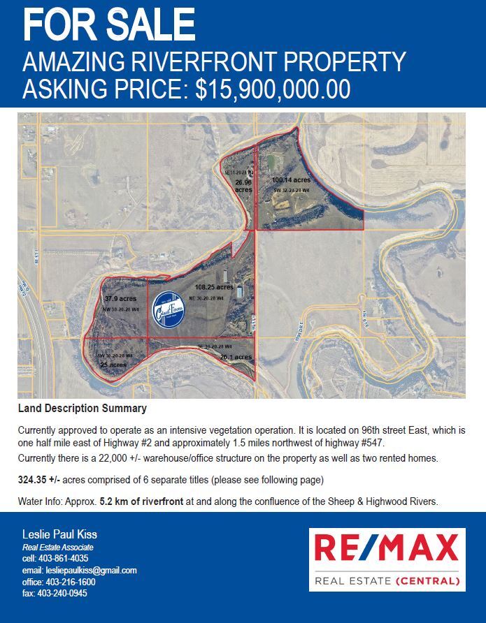 335256 96 St, Aldersyde, AB T0L 0A0 Colwell Farms