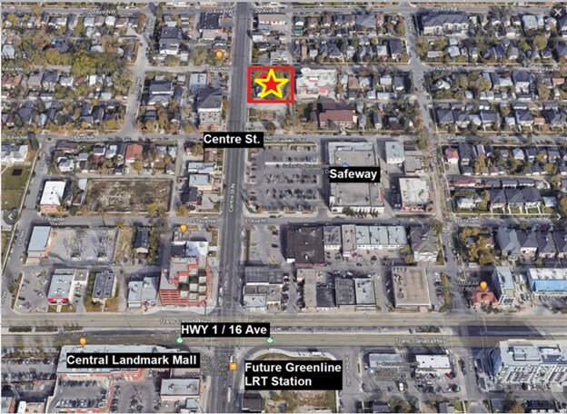 1914 Centre St NE, Calgary, AB for sale Aerial- Image 1 of 1
