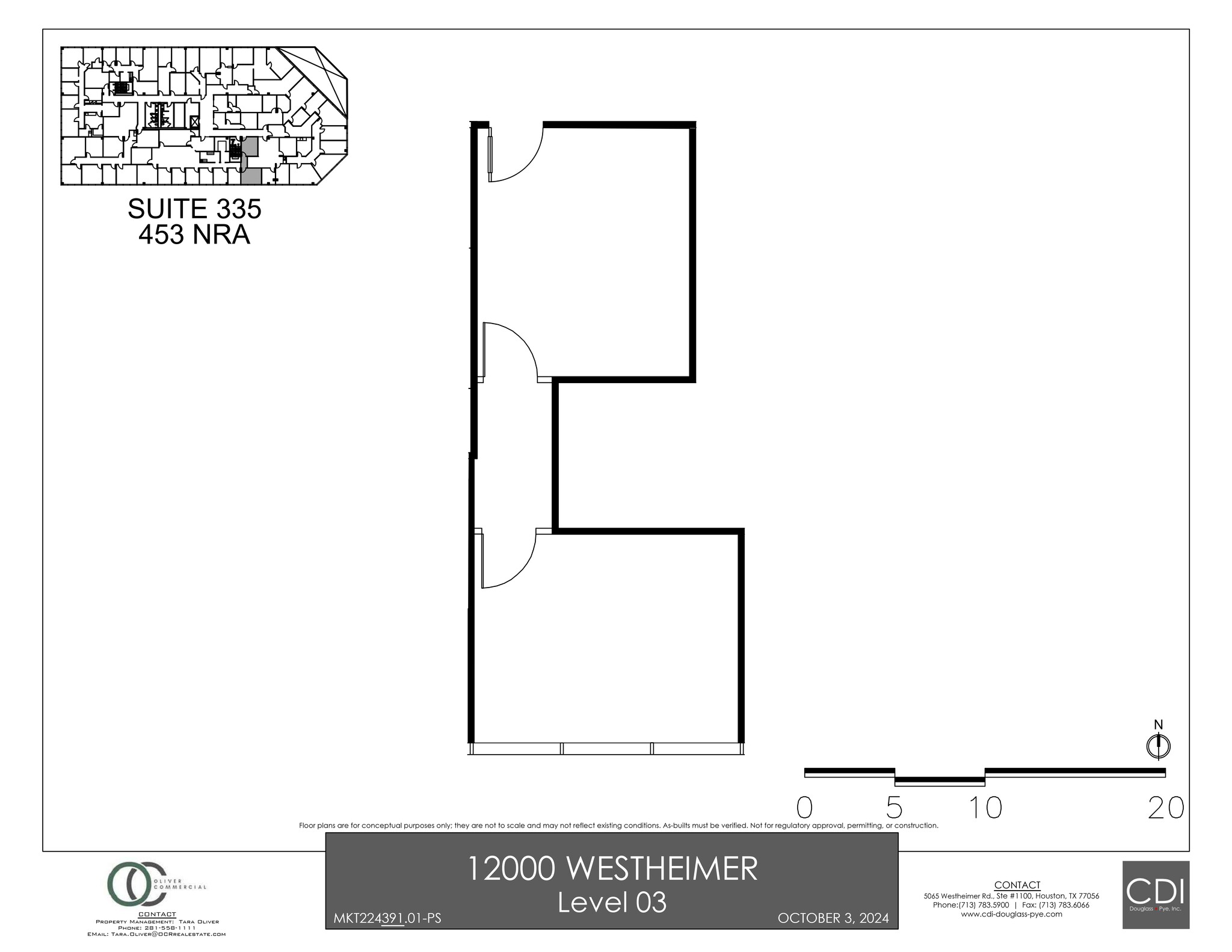 12000 Westheimer Rd, Houston, TX for lease Site Plan- Image 1 of 1