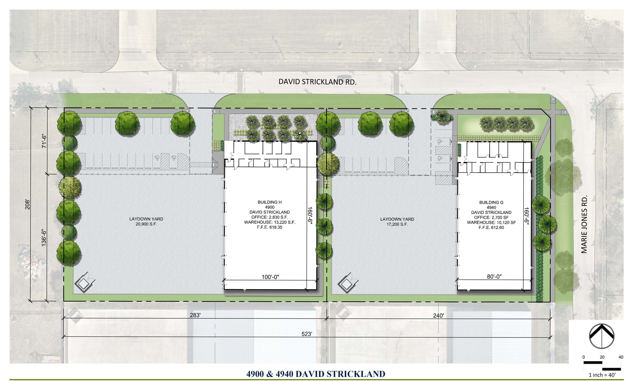 4908 Vesta Farley Rd, Fort Worth, TX for lease Site Plan- Image 1 of 1