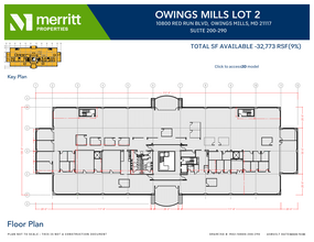 10800 Red Run Blvd, Owings Mills, MD for lease Floor Plan- Image 2 of 2