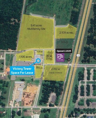 More details for Victory Blvd - 17 Acres, Monroe, LA - Land for Sale