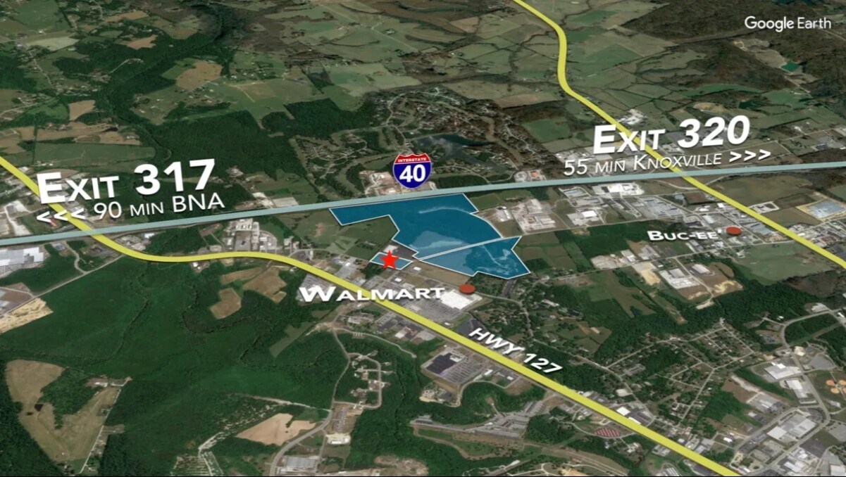 0 Old Jamestown hwy, Crossville, TN for sale Aerial- Image 1 of 1