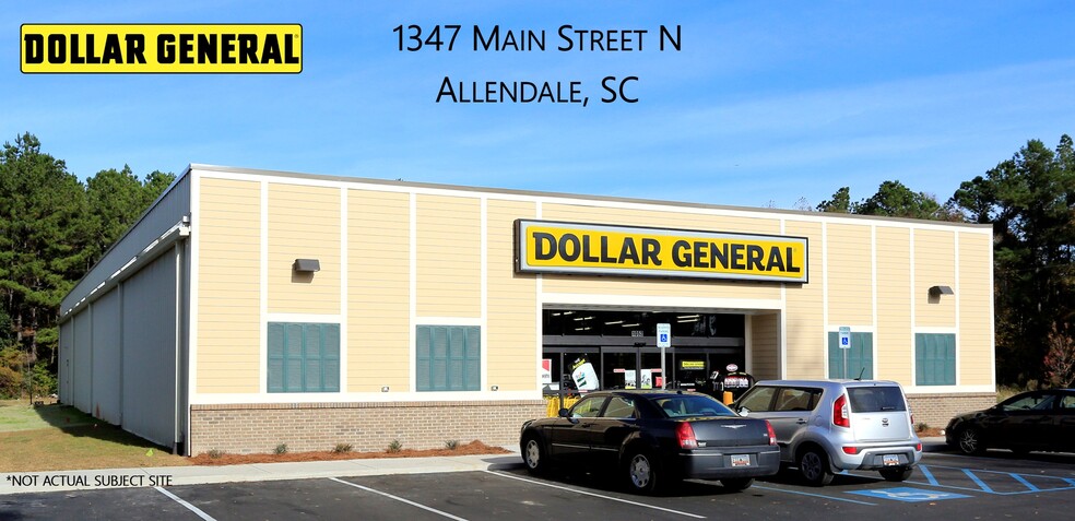 1347 Main St N, Allendale, SC for sale - Building Photo - Image 1 of 1