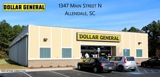 More details for 1347 Main St N, Allendale, SC - Retail for Sale
