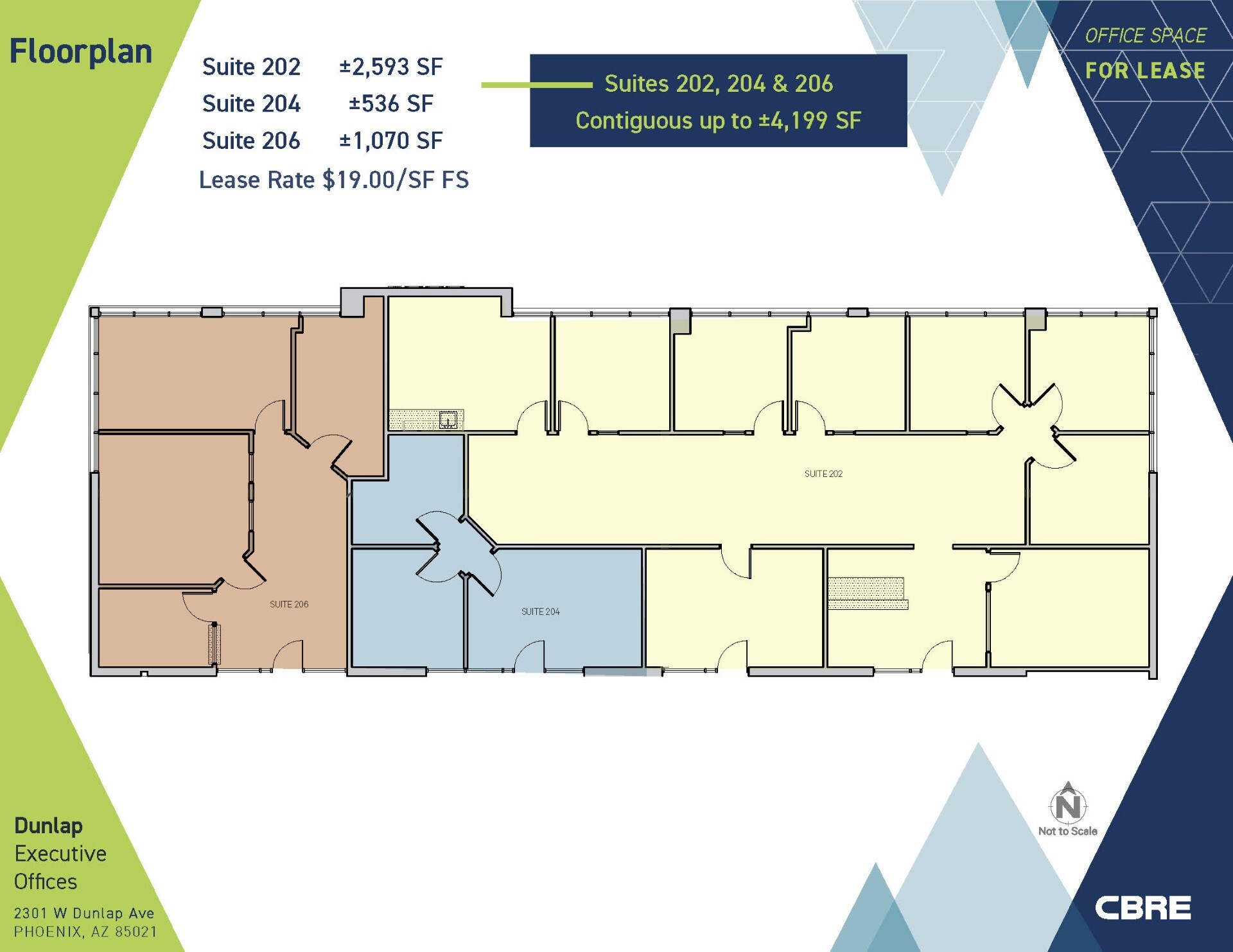 2301 W Dunlap Ave, Phoenix, AZ for lease Floor Plan- Image 1 of 1