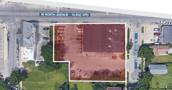 1515 W North Ave, Milwaukee, WI for lease - Aerial - Image 2 of 2