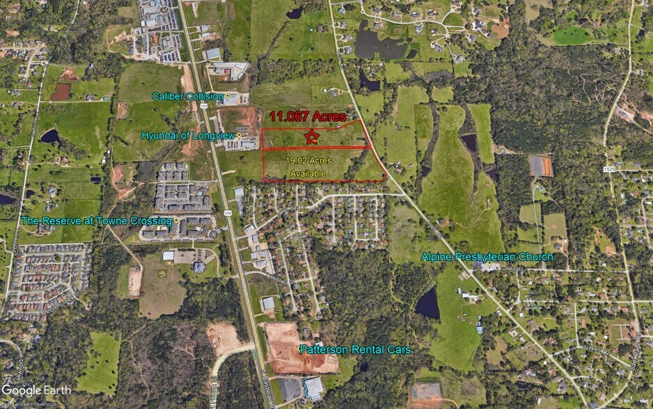 Tryon Rd. 11.067 Acres, Longview, TX for sale - Primary Photo - Image 1 of 1