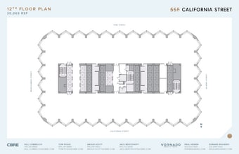 555 California St, San Francisco, CA for lease Floor Plan- Image 1 of 1