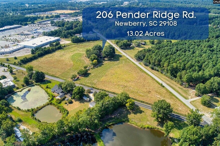 206 Pender Ridge Rd, Newberry, SC for sale - Aerial - Image 1 of 1