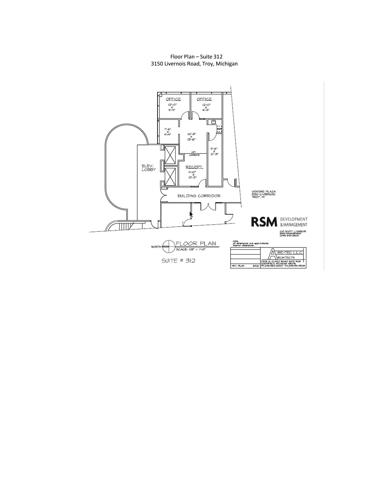 3150 Livernois Rd, Troy, MI for lease Floor Plan- Image 1 of 1