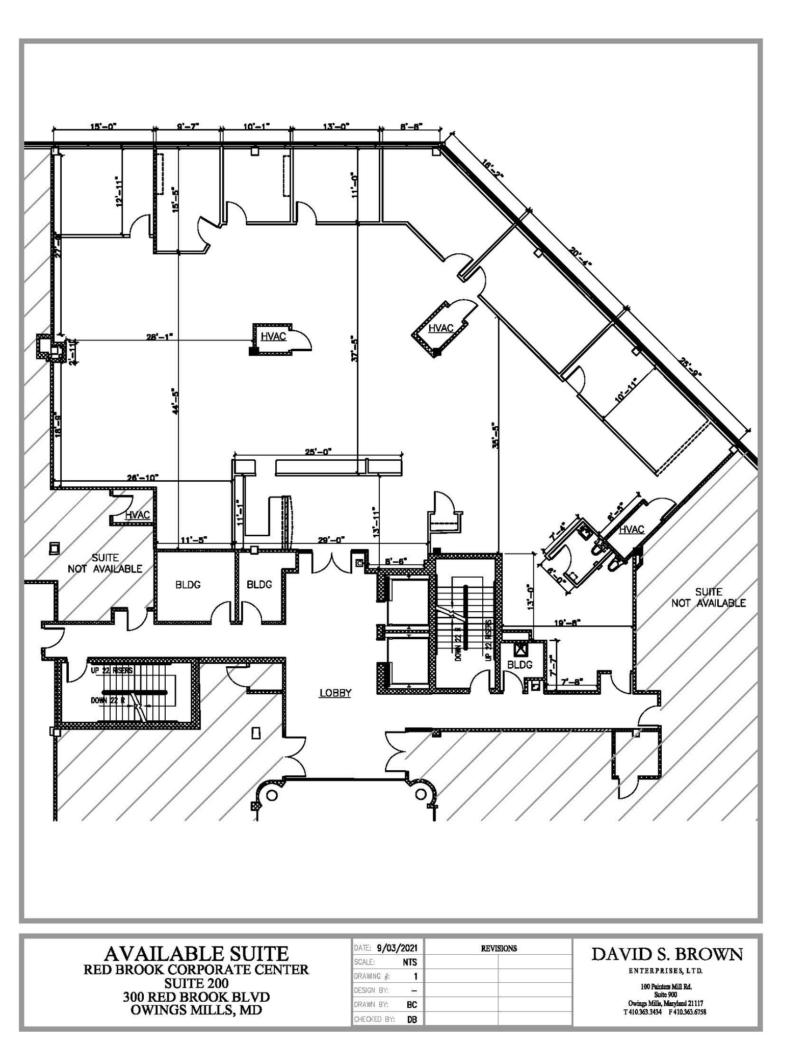 600 Red Brook Blvd, Owings Mills, MD for lease Floor Plan- Image 1 of 1