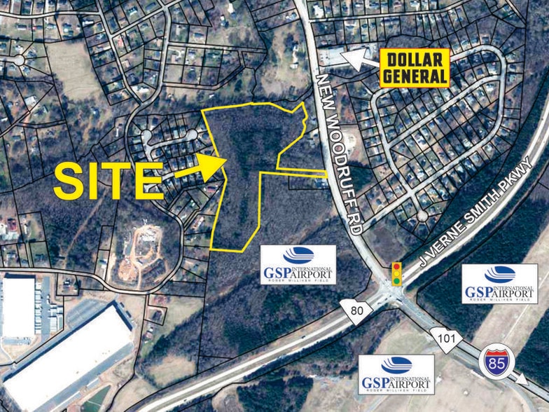 New Woodruff Road, Greer, SC for sale - Primary Photo - Image 1 of 2