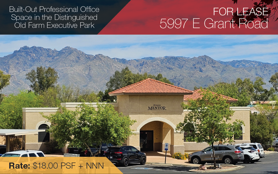 5997 E Grant Rd, Tucson, AZ for lease - Building Photo - Image 1 of 13