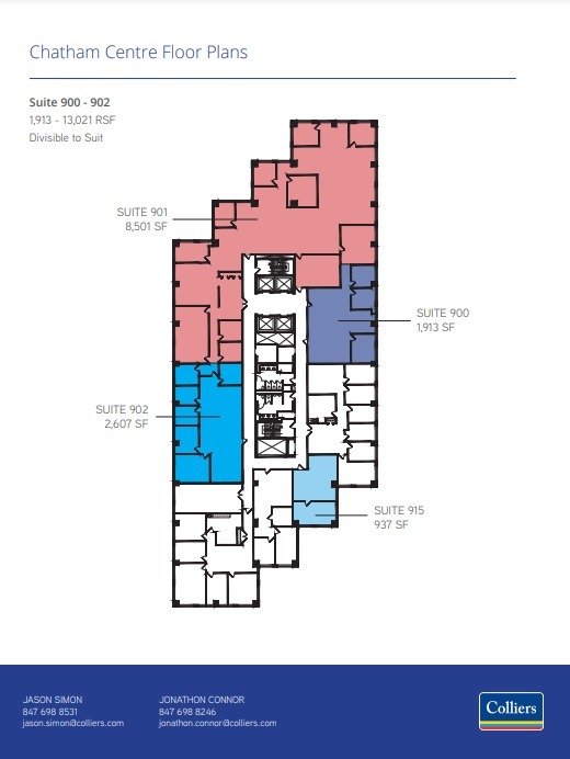 1901 N Roselle Rd, Schaumburg, IL for lease Floor Plan- Image 1 of 2