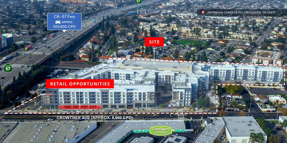 505-535 W Crowther Ave, Placentia, CA for lease - Building Photo - Image 2 of 6