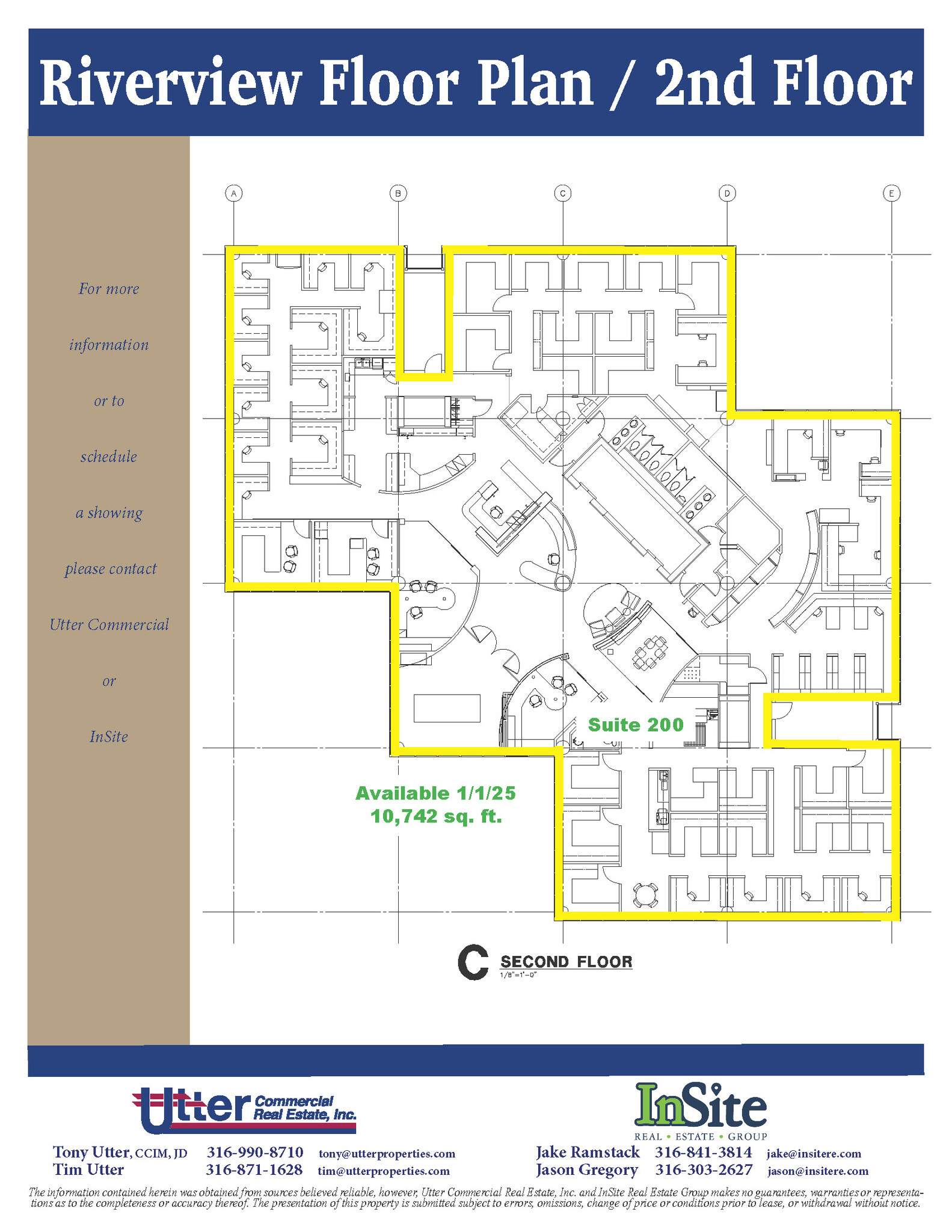 345 Riverview St, Wichita, KS for lease Floor Plan- Image 1 of 1