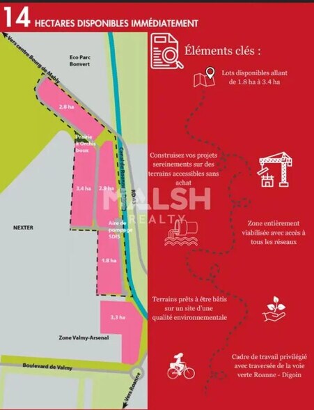 Land in Roanne for sale - Floor Plan - Image 3 of 4