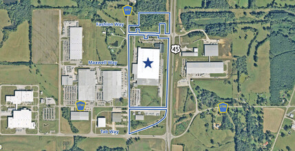 1 Fashion Way, Baldwyn, MS for lease Map- Image 2 of 5