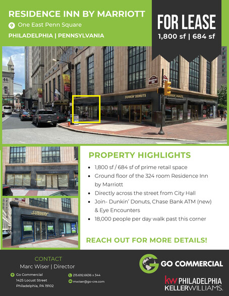 1 E Penn Sq, Philadelphia, PA for lease - Building Photo - Image 1 of 4