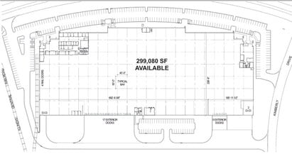 284-314 E Lies Rd, Carol Stream, IL for lease Site Plan- Image 1 of 1