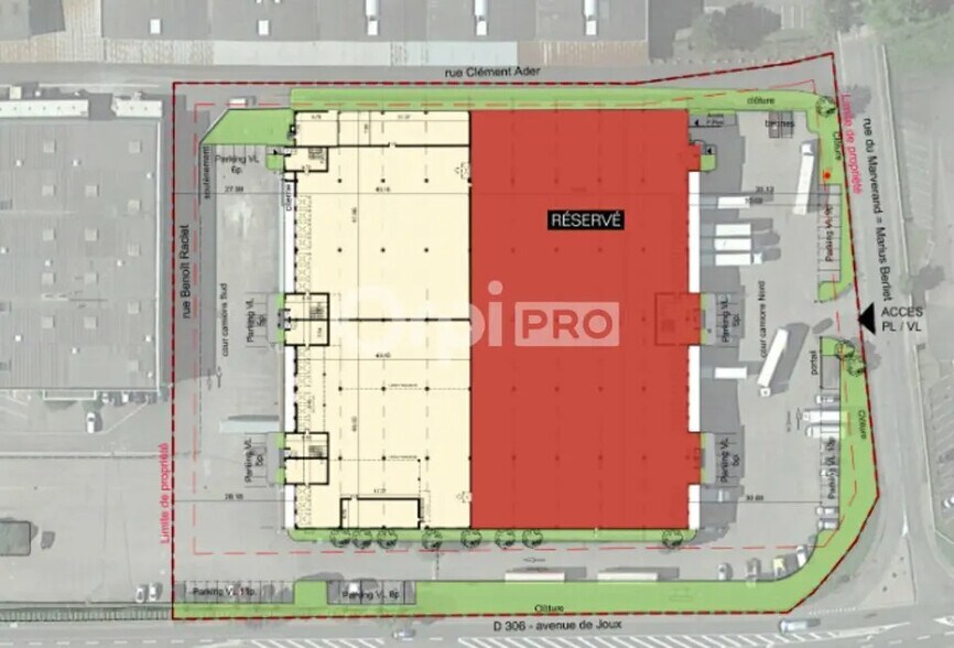 Flex in Arnas for sale - Site Plan - Image 3 of 4