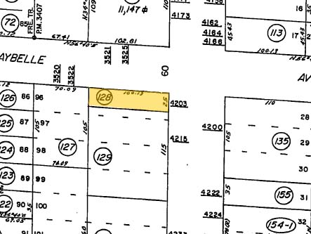 4203 MacArthur Blvd, Oakland, CA for sale - Plat Map - Image 3 of 3