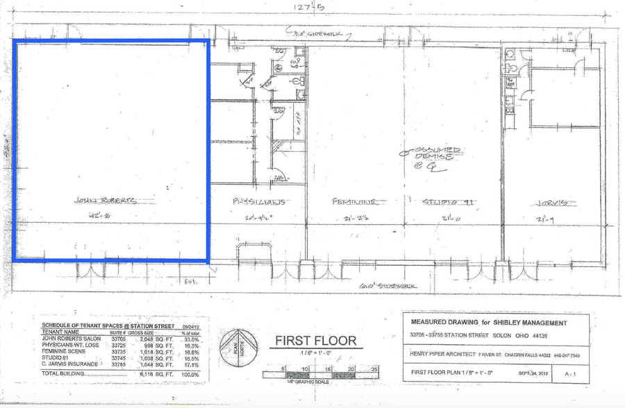 33705-33795 Station St, Solon, OH for lease - Floor Plan - Image 3 of 4