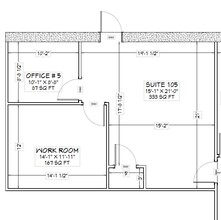 4414 Lafayette Blvd, Fredericksburg, VA for lease Floor Plan- Image 1 of 1