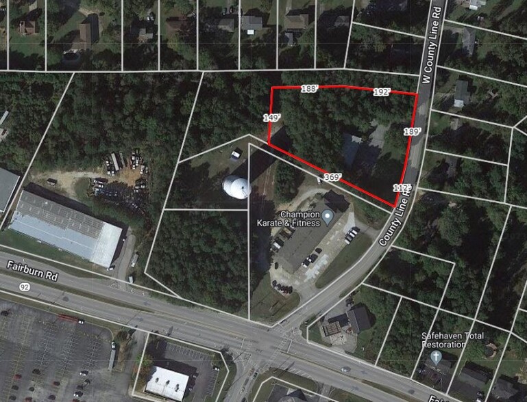 3720 W County Line Rd, Douglasville, GA for lease - Plat Map - Image 2 of 37