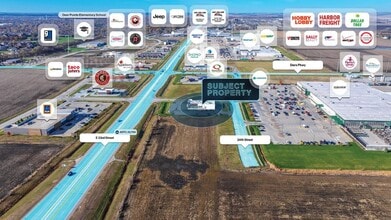3643 E 24th St, Fremont, NE - AERIAL map view