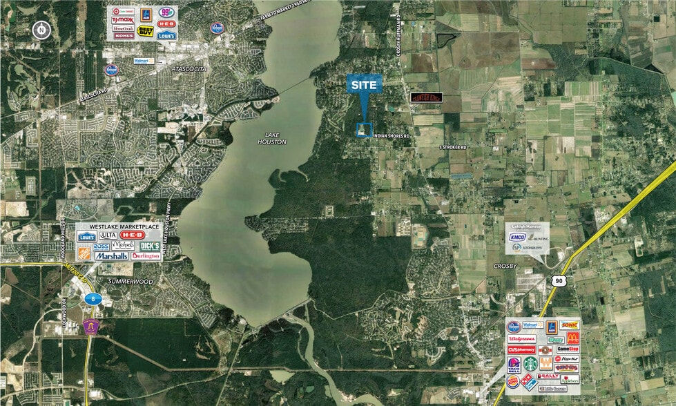 1001 Indian Shores Rd, Crosby, TX 77532 Land for Sale