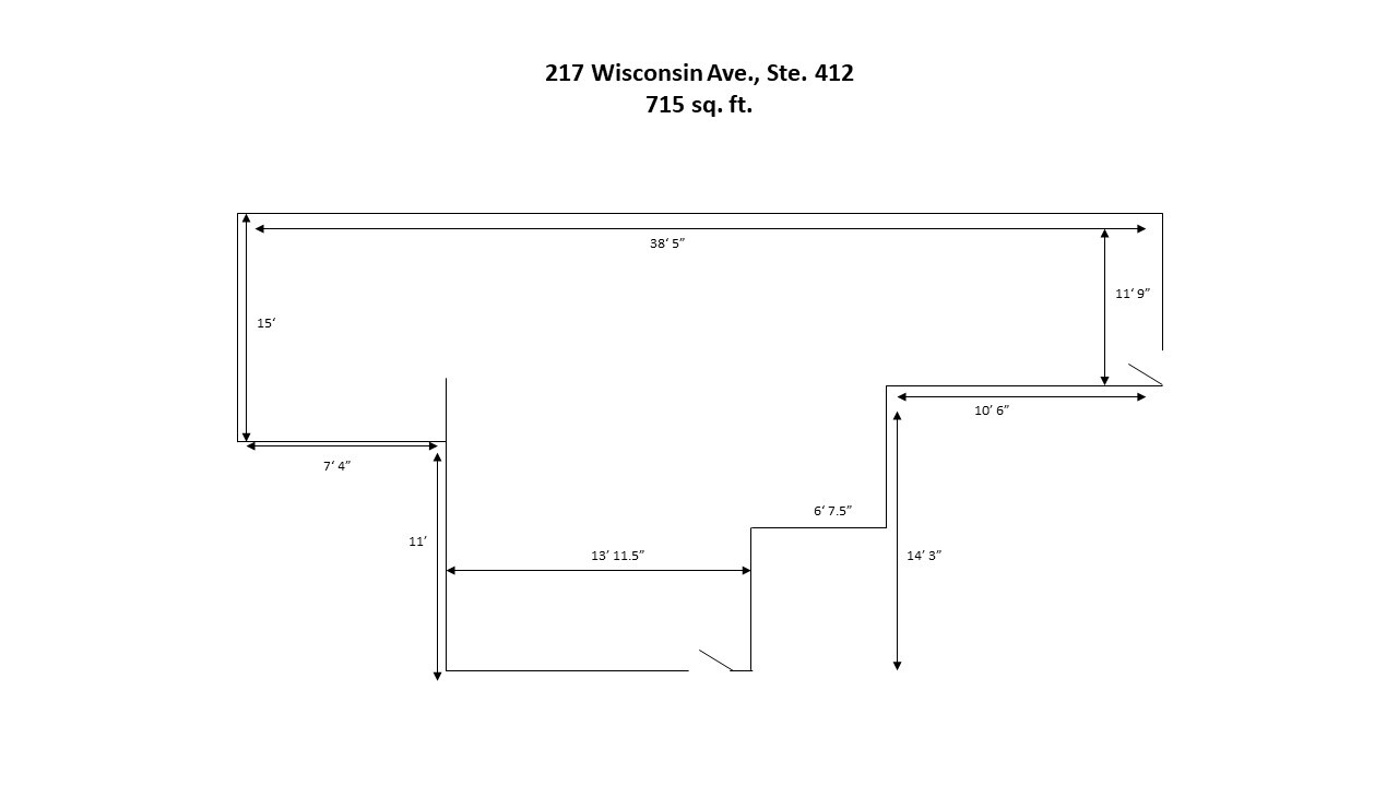 217 Wisconsin Ave, Waukesha, WI for lease Floor Plan- Image 1 of 5