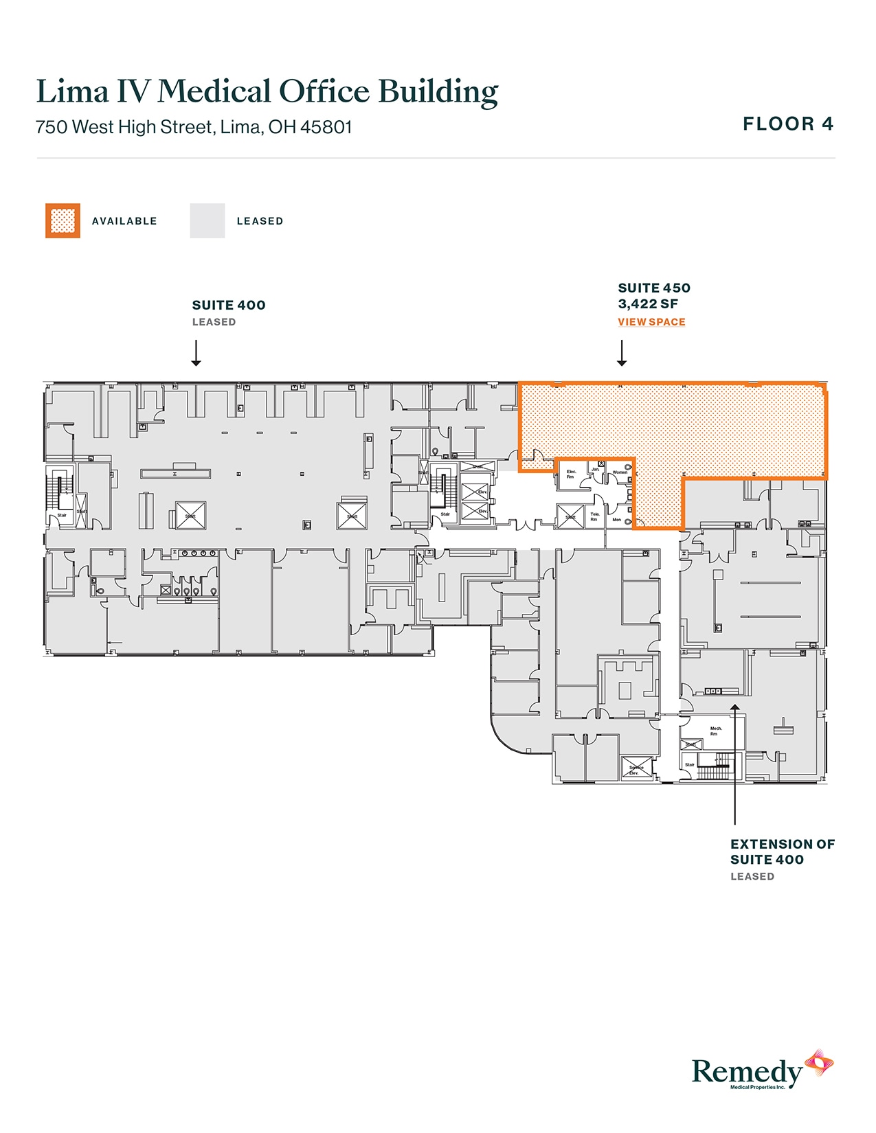 750 W High St, Lima, OH for lease Floor Plan- Image 1 of 1