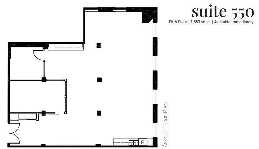 215 Spadina Ave, Toronto, ON for lease Floor Plan- Image 1 of 1