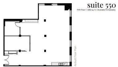 215 Spadina Ave, Toronto, ON for lease Floor Plan- Image 1 of 1