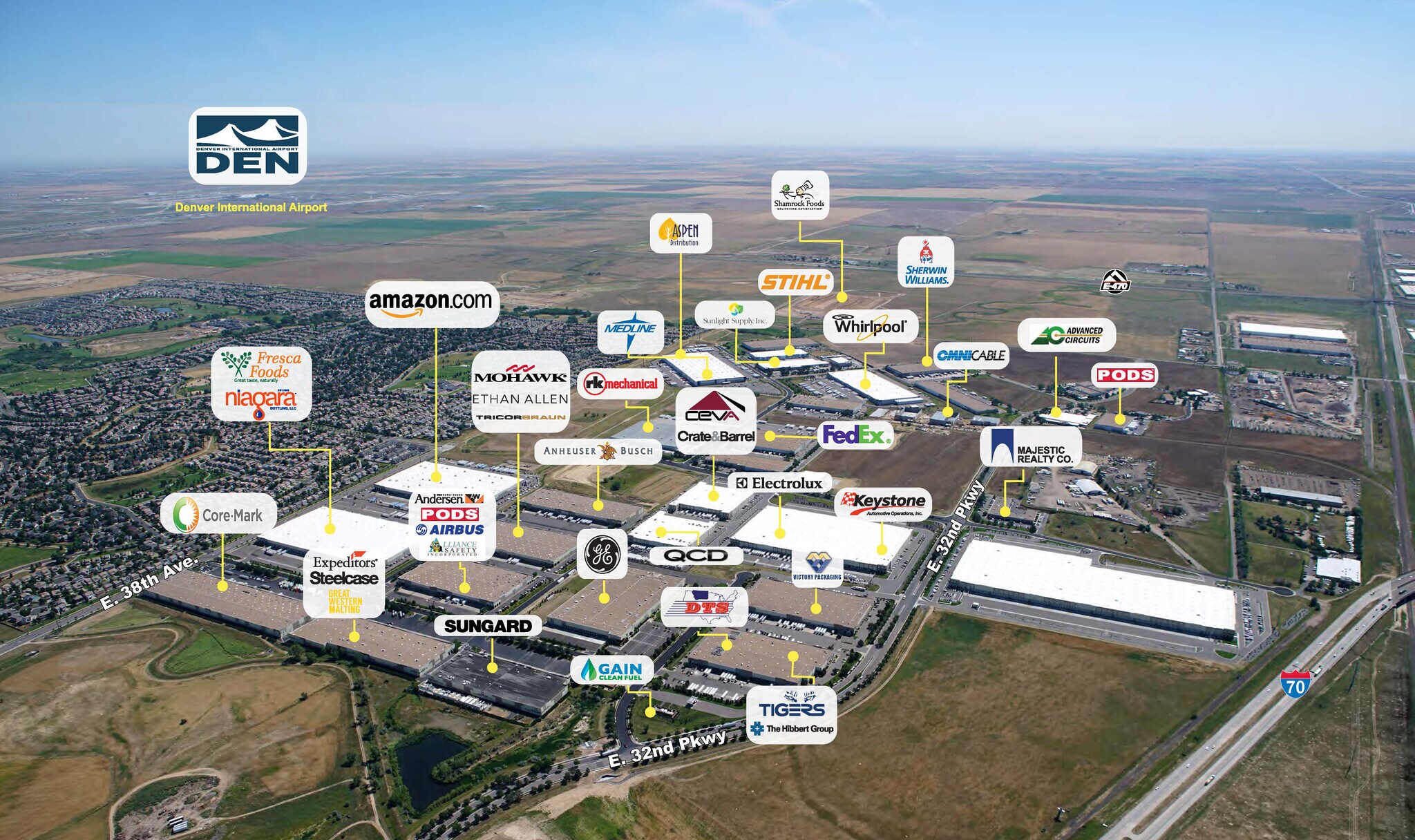 20761 E 35th Dr, Aurora, CO for sale Aerial- Image 1 of 1