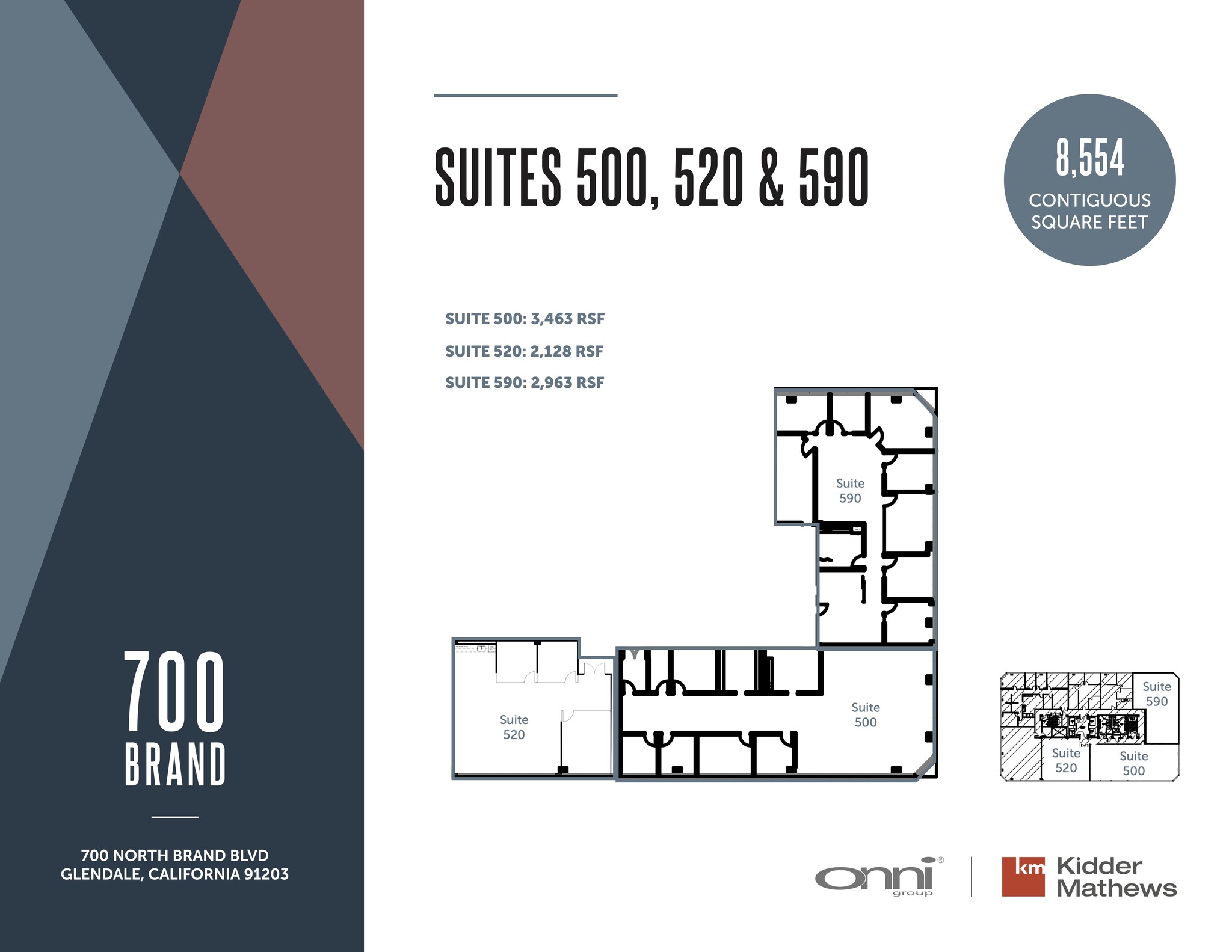 700 N Brand Blvd, Glendale, CA for lease Floor Plan- Image 1 of 1