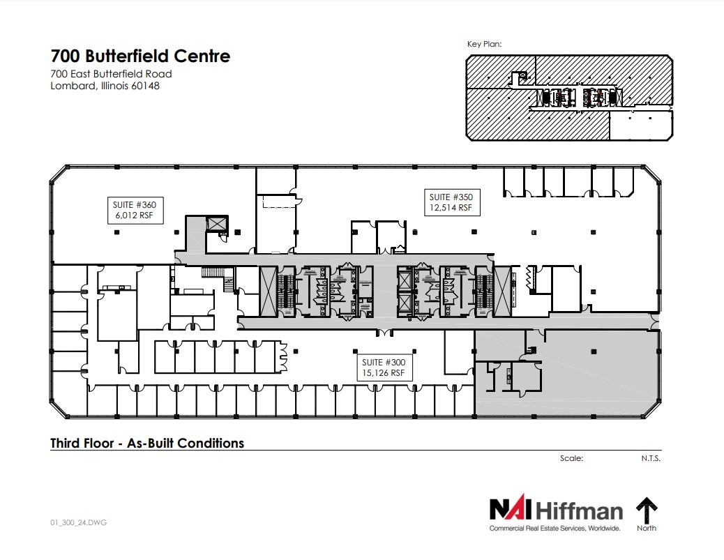 700 E Butterfield Rd, Lombard, IL for lease Floor Plan- Image 1 of 1