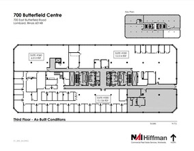 700 E Butterfield Rd, Lombard, IL for lease Floor Plan- Image 2 of 2