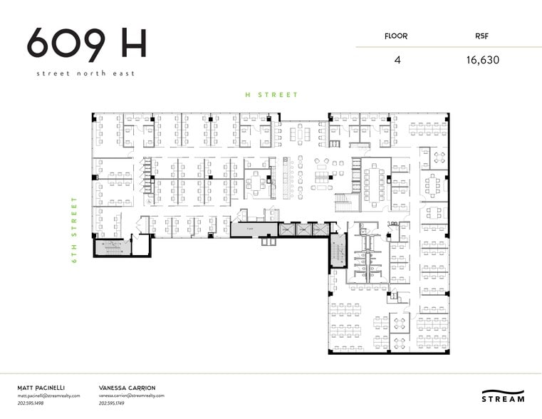 609 H St NE, Washington, DC for lease - Site Plan - Image 1 of 8