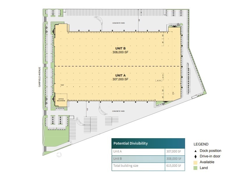 6100 Garfield Ave, Commerce, CA for lease Floor Plan- Image 1 of 1