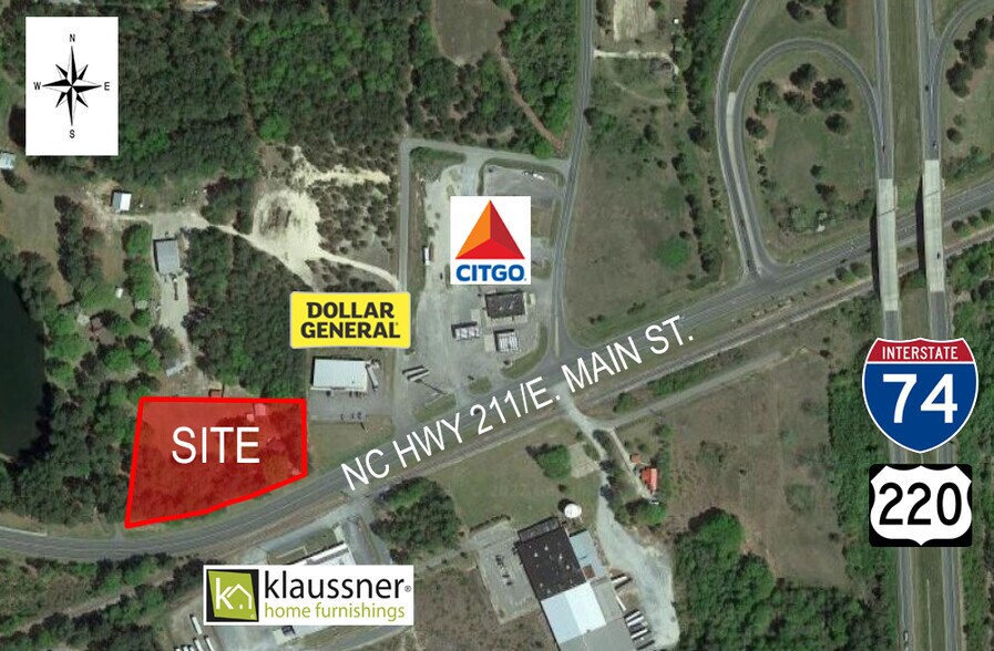 581 NC211 Hwy, Candor, NC 27229 Land for Sale