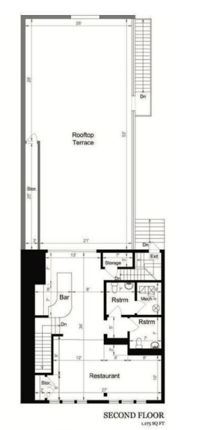 1075-1077 El Camino Real, Menlo Park, CA for sale Floor Plan- Image 1 of 1